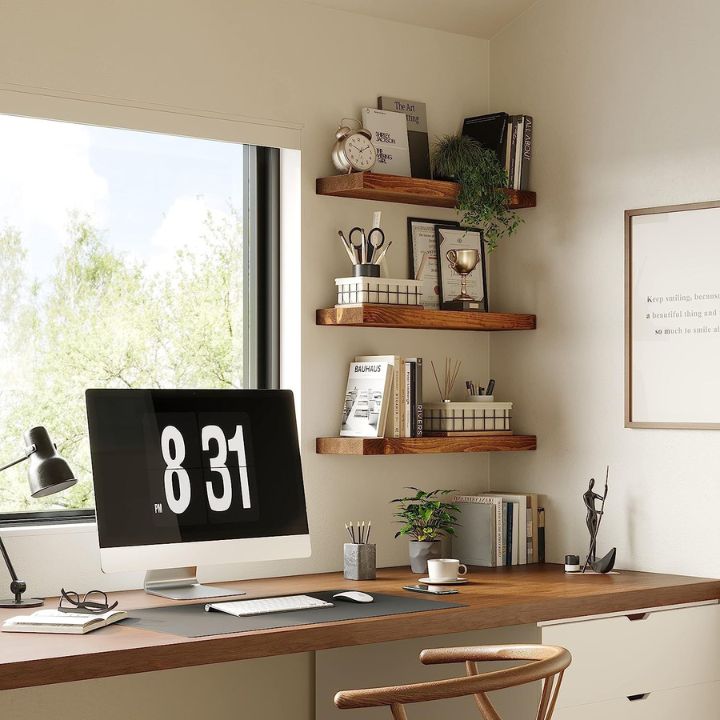 1+1 Gratis | Handgefertigte Massivholz-Wandregale – Stilvoll & platzsparend