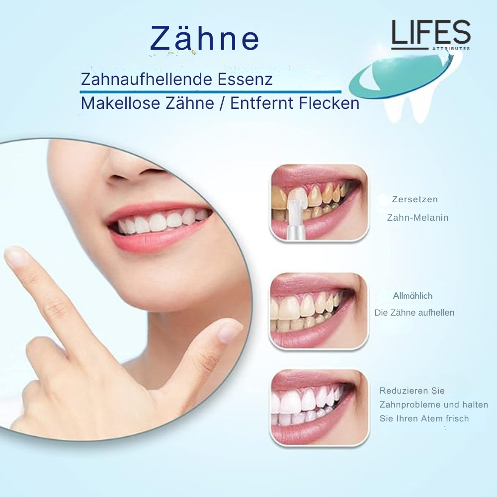 AufhellungsEssenz | Zahnaufhellungs-Essenz für Makellose Zähne