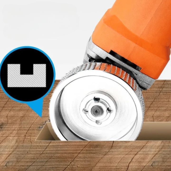 1+1 Gratis | Holz-Winkelschleifscheibe | Schnell & Präzise | Langlebiges Hartmetall