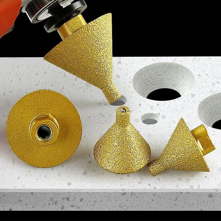 1+1 Gratis | Diamant-Fasenfräser für Winkelschleifer