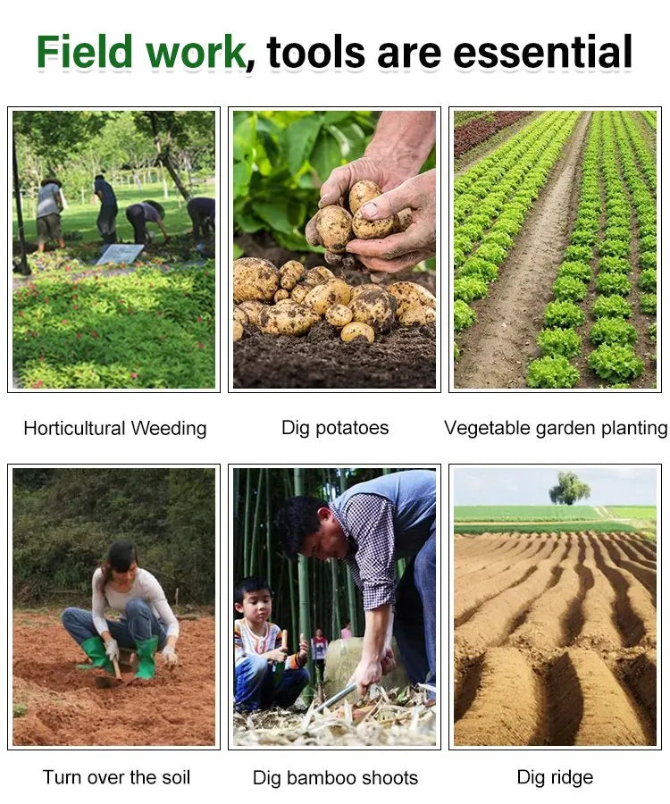 WeedEase™ – Tragbare Handhacke zum Jäten