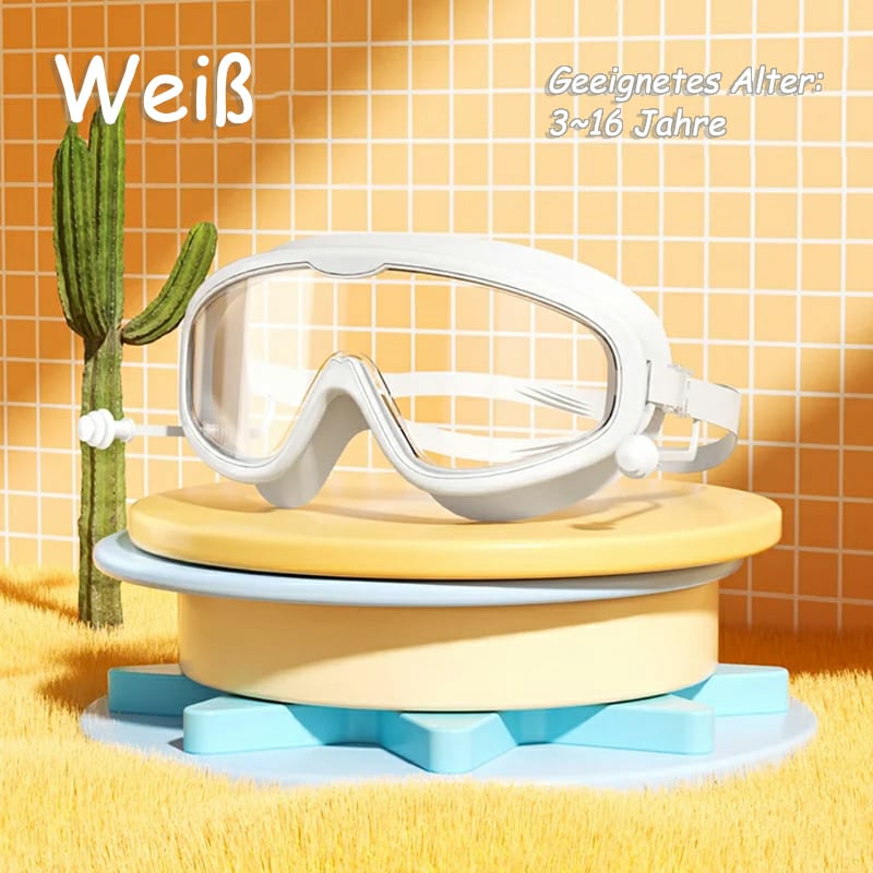 Kinder Schwimmbrille | HD-Panorama Sicht | UV-Schutz & Beschlagfrei