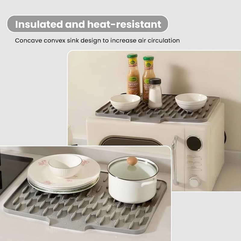 DryEase™ – Hält Arbeitsflächen trocken, heiße Töpfe sicher und Geschirr geschützt