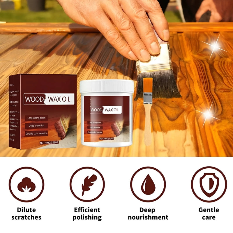 1+1 GRATIS | Wood Wax Oil™ Schützen Sie Ihr Holz mit strahlender, lang anhaltender Schönheit