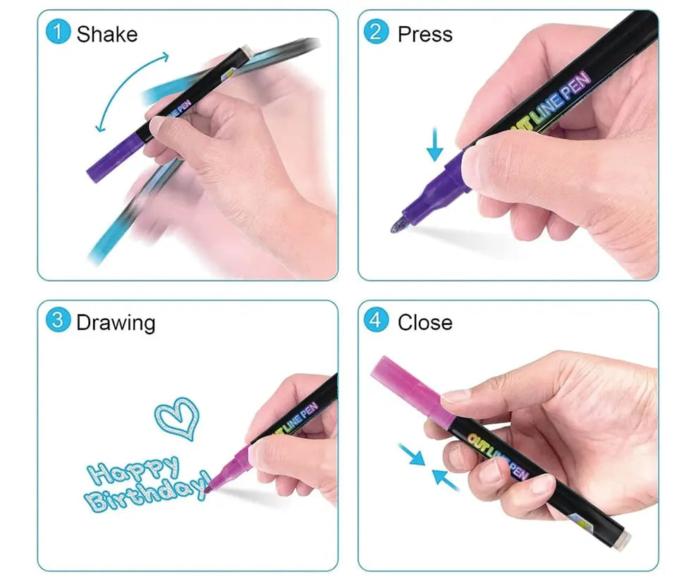 GlideInk™ — Verwandle Jede Oberfläche Sofort in ein Funkelndes Meisterwerk