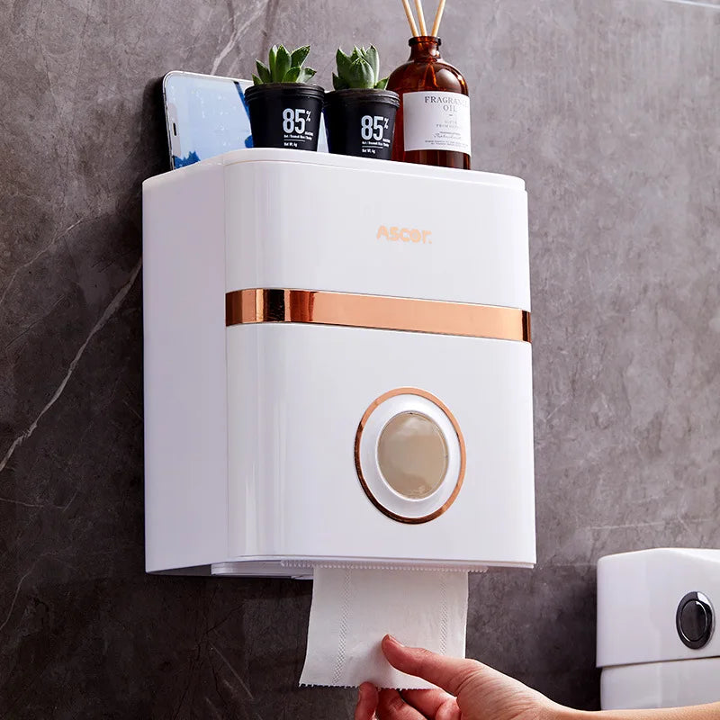 TidyBox™ – Verabschieden Sie sich von überladenen Oberflächen und organisieren Sie Ihre Badezimmerutensilien