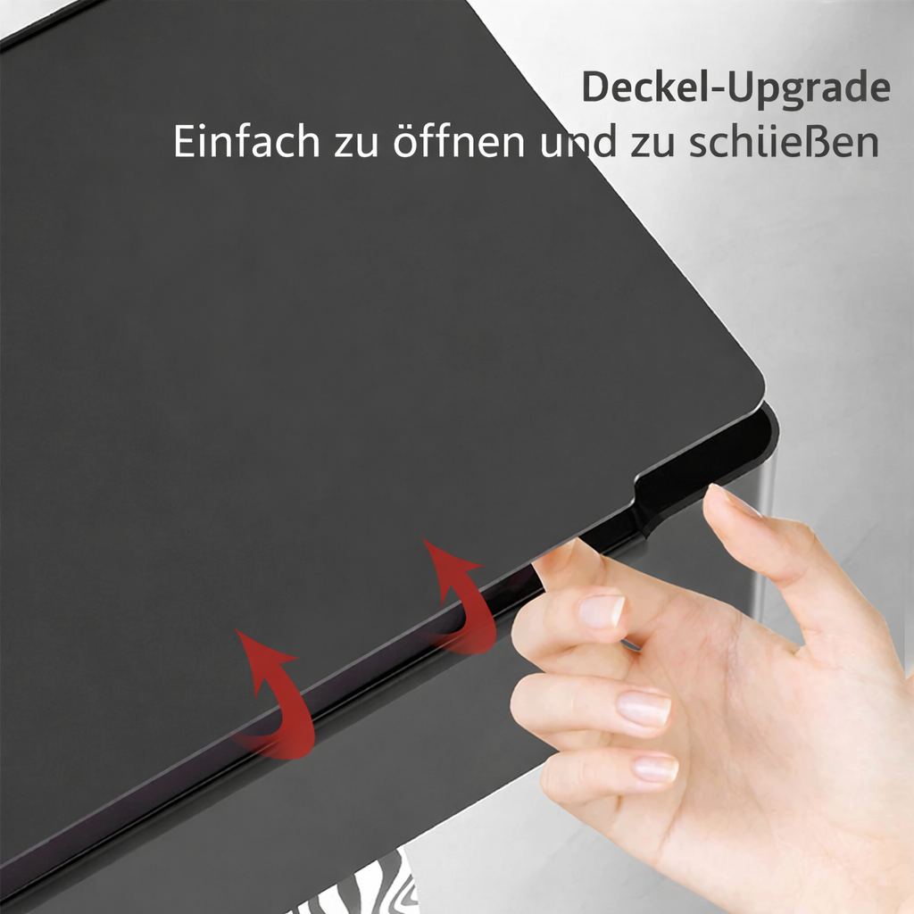 2-in-1 Toilettenpapierhalter mit Ablage & Box | Bohrfrei | Rolluxe