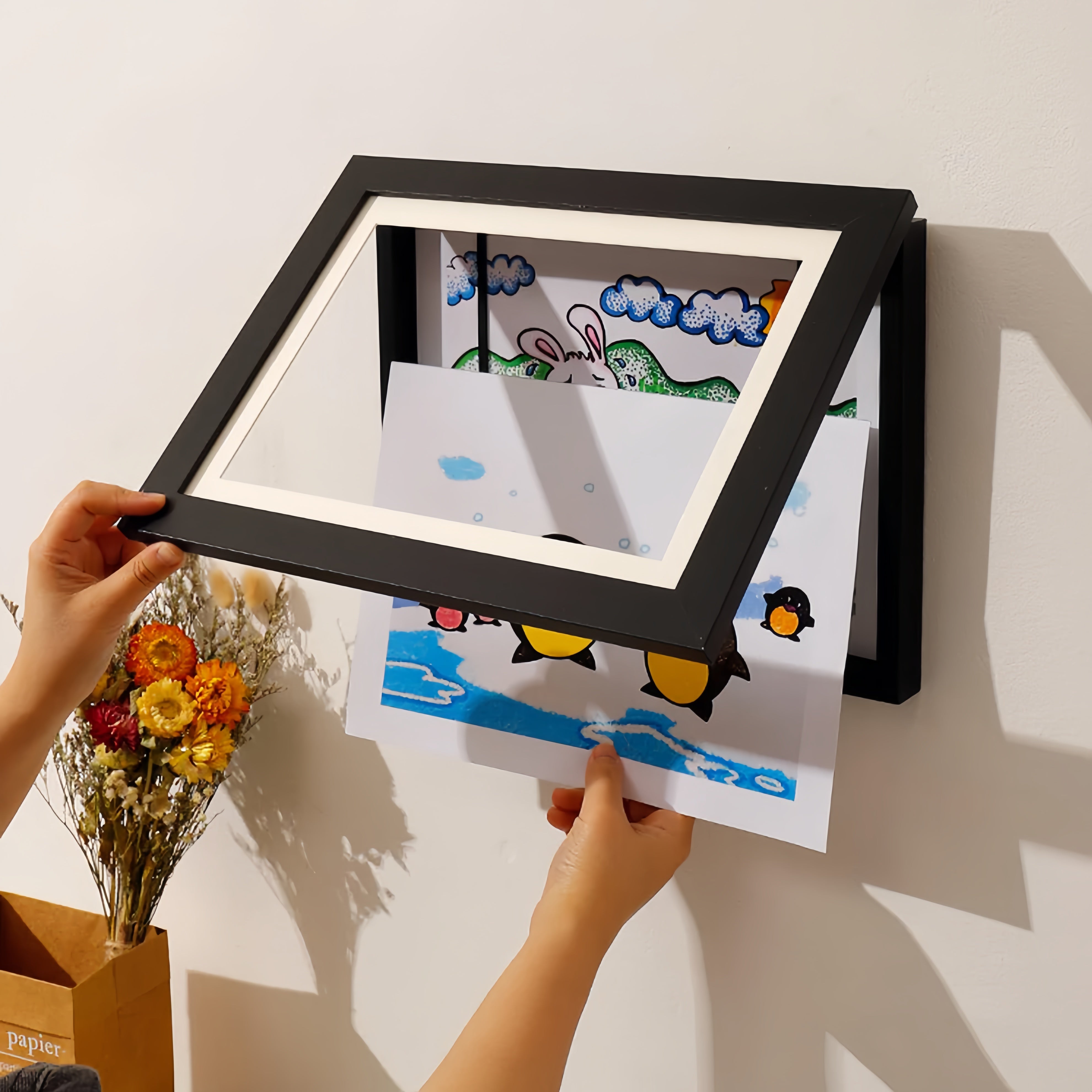 MemoryFrame™ – Bilderrahmen für Kinderkunst