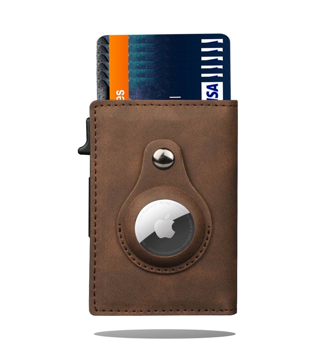 AiroWallet™ - AirTag Leather Wallet (unterstützt sowohl Android als iOS)