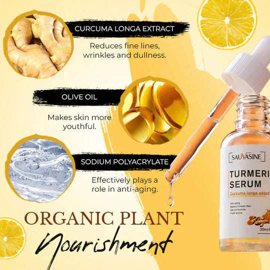 GlowTurmeric™ – Kurkuma-Serum für Strahlende Haut | 1 + 1 Gratis
