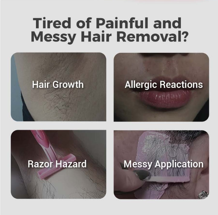 Haarentfernungscreme-Set für Frauen
