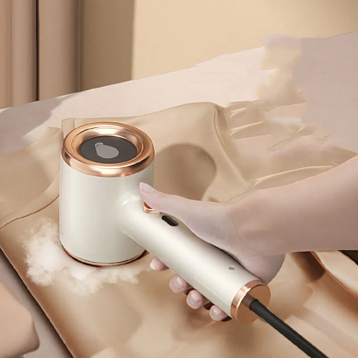 SteamJet™ - Dein tragbarer Hand-Dampfer für faltenfreie Kleidung