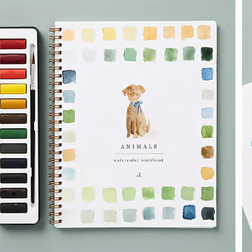 AquaBliss – Anfängerbuch für Aquarellmalerei