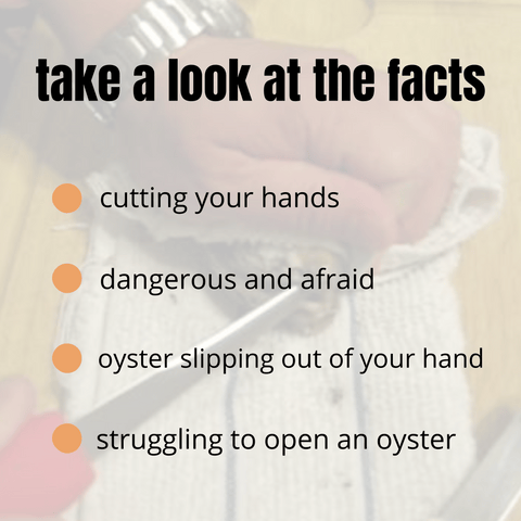 2+1 Gratis | Austernöffner-Klemme – sicheres und einfaches öffnen von austern