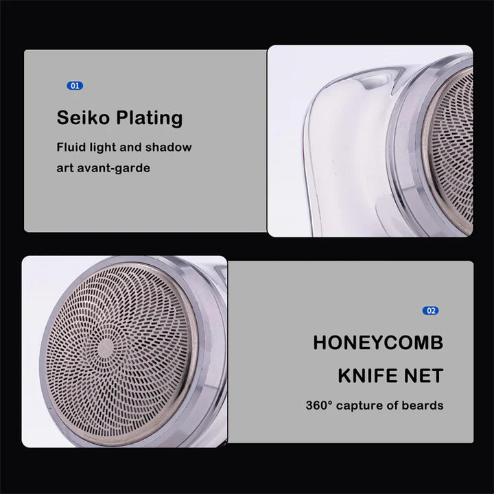 1+1 Gratis | Elektrische Rasierer™ Schnelle und saubere trockenrasur