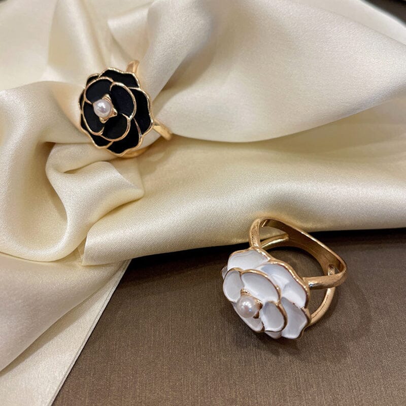 FlowerStrong - Kamelien-Schal-Schnalle