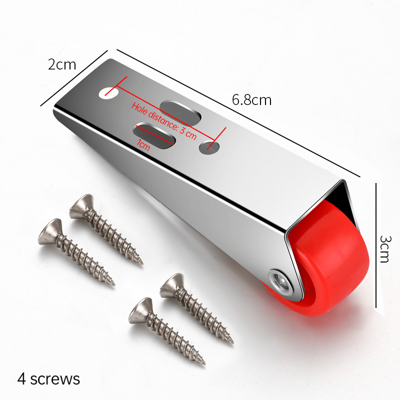 1+1 GRATIS | SqueakSafe™ - Drehbare Türrolle mit langem Halter