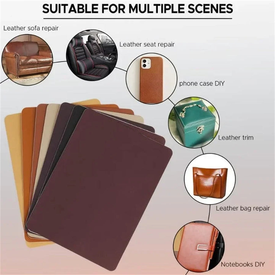 LeatherFix™ - Selbstklebender Lederrefinisher Zuschneidbare Sofa-Reparatur
