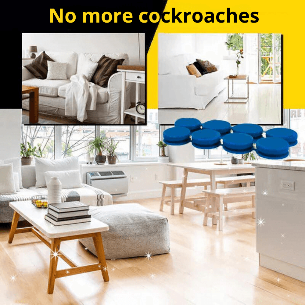 RoachGuard Kakerlakenköder | Langzeitwirkung | Haustiersicher | 1+1 Gratis