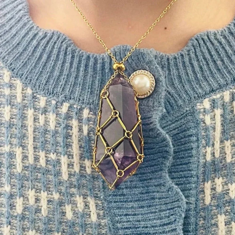 AuraPulse™ Halskette – Tägliche Ruhe, Selbstbewusstsein und magnetische Energie erleben