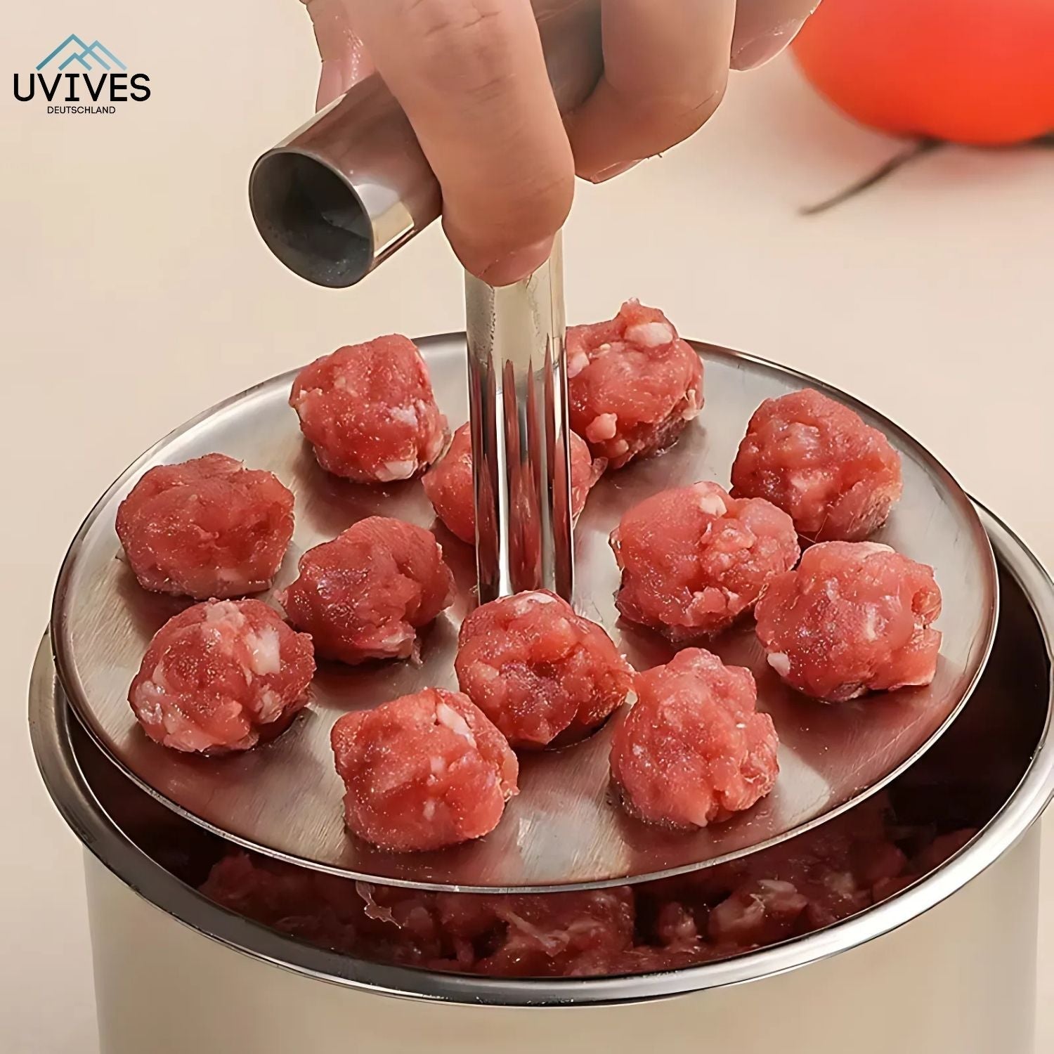 MeatShaper™ - Edelstahl-Frikadellenform für die Küche