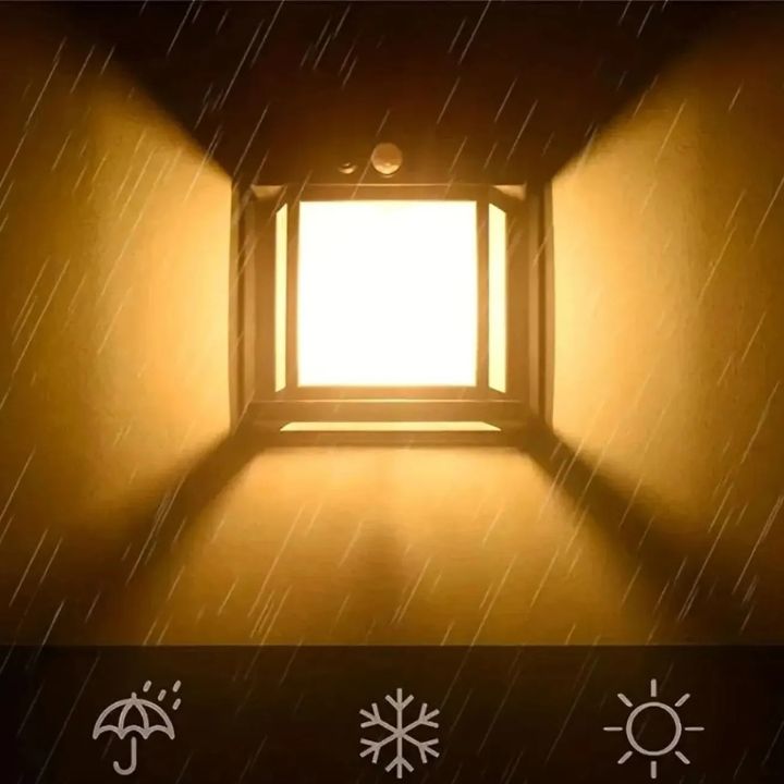 1+1 Gratis | Solar-außenwandlampe mit sensor