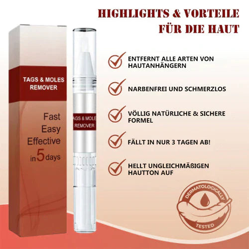 HautKlar™ Tags & Maulwurfsentferner