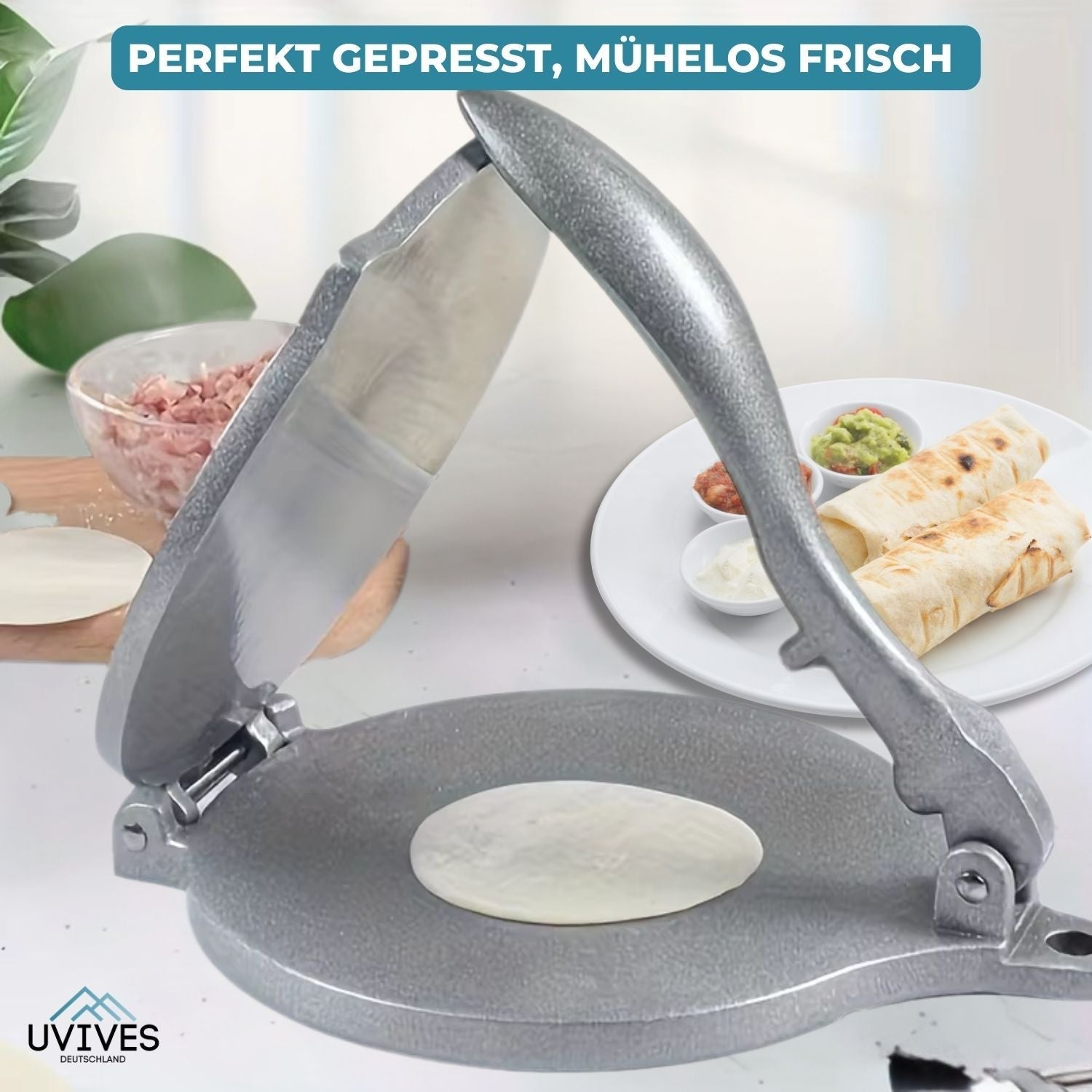 FlattaTilla™ - Mach Tortillas im Handumdrehen