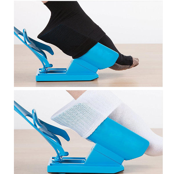 SockSlider™ - Socken und Schuhe mühelos anziehen, ohne sich zu strecken oder zu zerren
