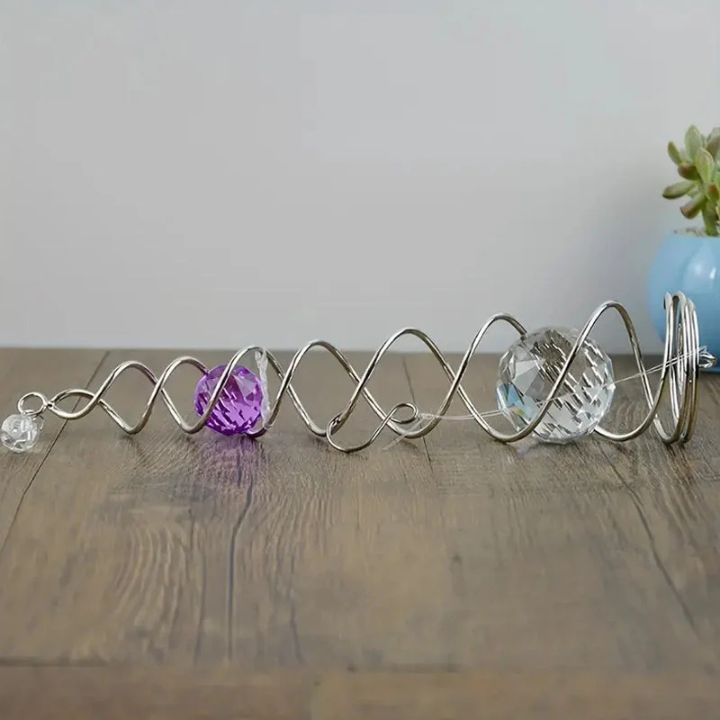 Dekorative Spirale | Magischer Windfänger für Garten & Balkon