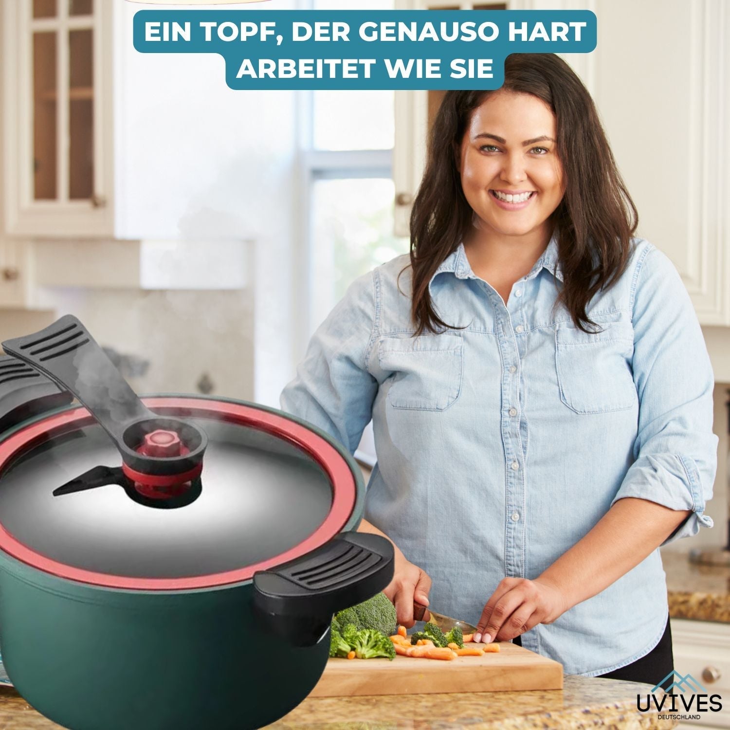 SpeedPot™ - Innovativer Mikro-Schnellkochtopf