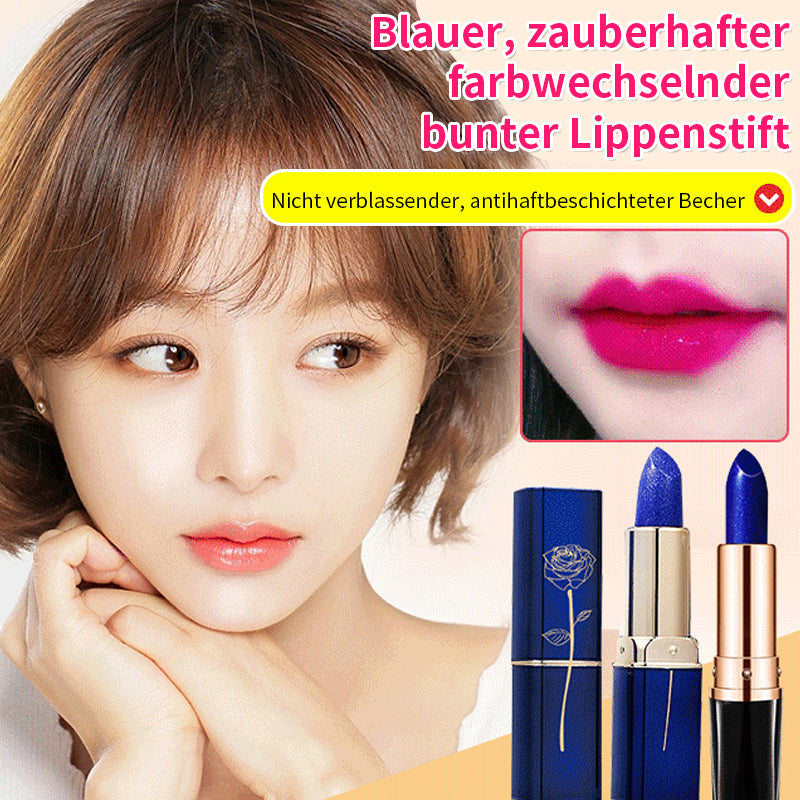 50% RABATT | Blauer farbwechselnder Lippenstift™