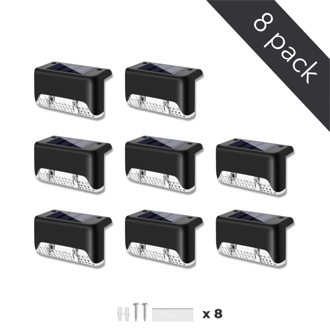 IP67 Solar-LED-Zaunbeleuchtung – Elegante Beleuchtung und Sicherheit für Ihren Außenbereich