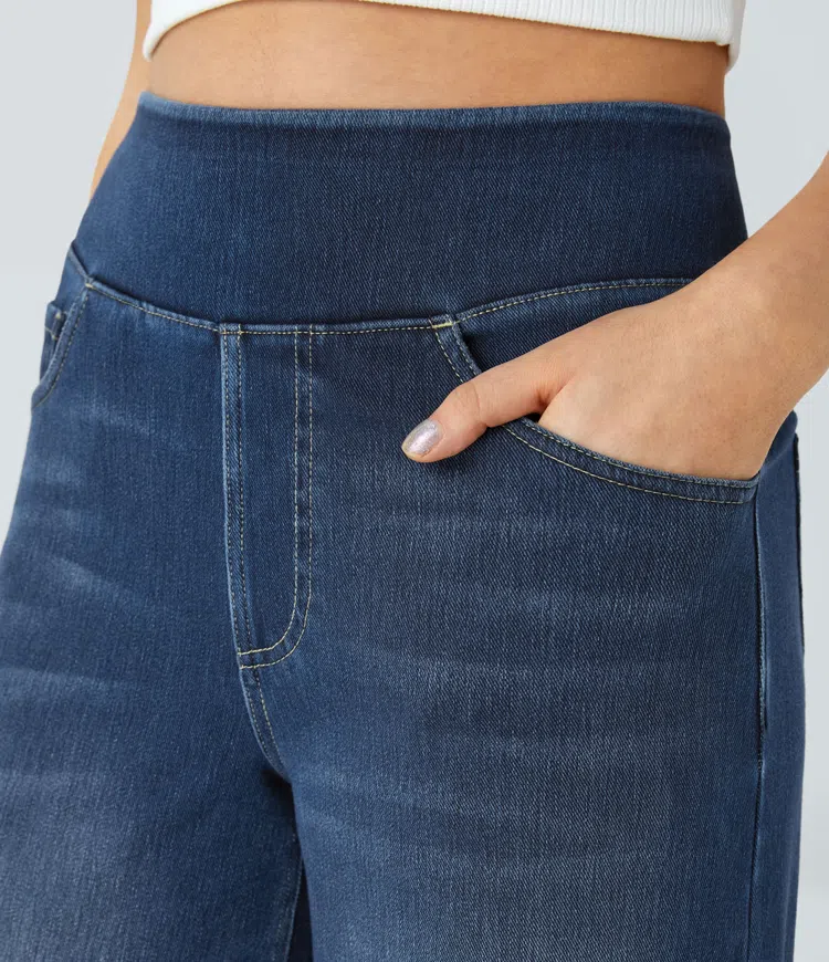 Mel™ - Bequeme Jeans mit hohem Bund