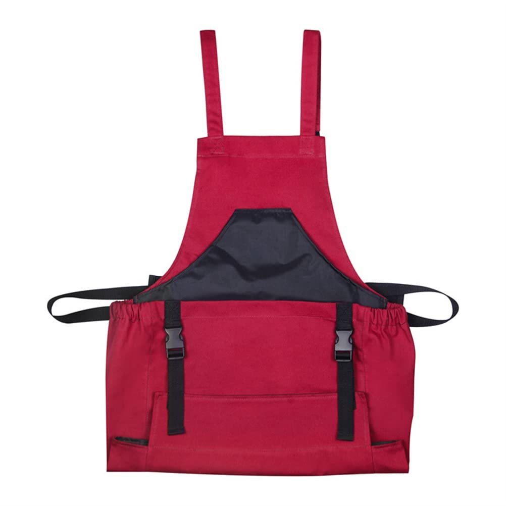 Kangaroom™ - Kreuzrücken-Garten-Schürze mit tiefen Känguru-Seitentaschen