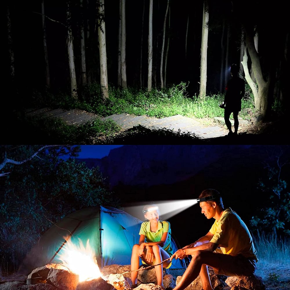 LED-Stirnlampe mit Bewegungssensor – Beleuchtung für jedes Abenteuer