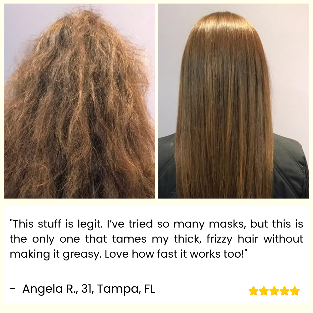 1+1 GRATIS | SilkNova™ — Verwandle Wildes Frizz in Sofort Seidiges, Auffälliges Haar