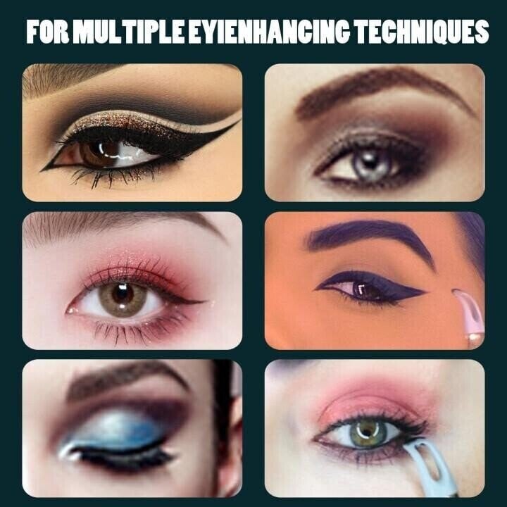 Zuverlässiges Eyeliner-Werkzeug – Für präzisen & wischfesten Lidstrich Eyeliner-Tool + Gel