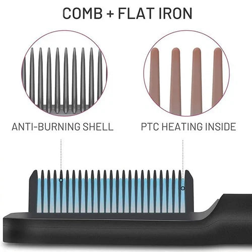 Quick Glam Hair Styling Comb – Müheloses Styling in Minuten!