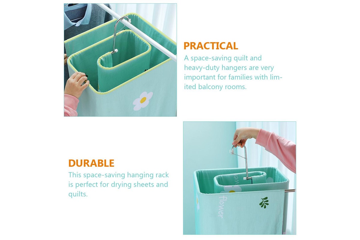 1+1 Gratis | TwistDry™ Edelstahl-Wäscheständer