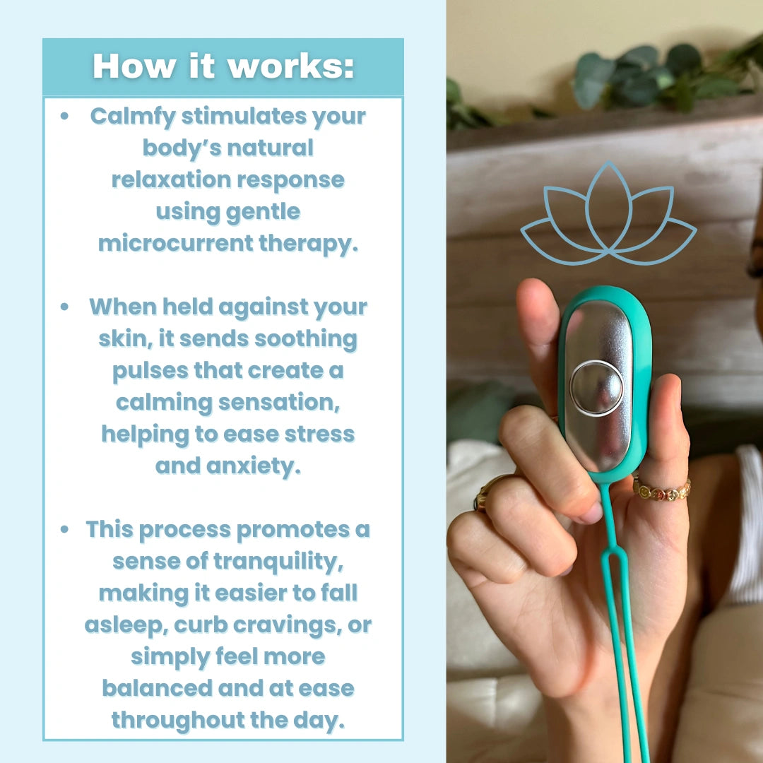 Calmfy™ Mikro-Strom Chill Pod — Stress schnell abbauen für tiefen Schlaf und klare Konzentration