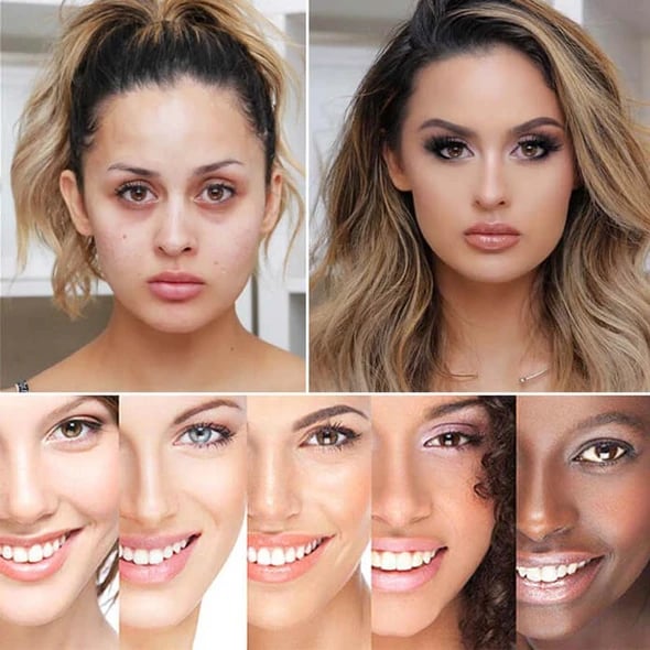 Perfect Face - Pilzkopf-Luftkissen CC-Creme