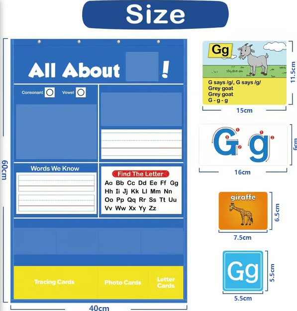 LetterLuxe™ — Freude und Selbstvertrauen wecken, während Ihr Kind jeden Buchstaben meistert!