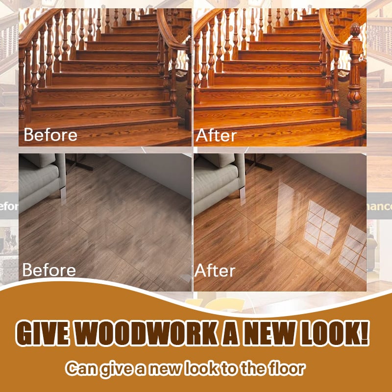 1+1 GRATIS | PureWoodLustre™ — Stellen Sie den natürlichen Glanz Ihres Holzes sofort wieder her, sicher für Familie und Haustiere