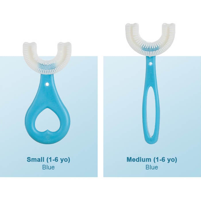 360° U-förmige Kinderzahnbürste