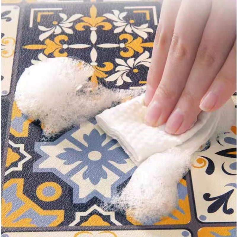 Retro-Abtropfmatte – Schnelltrocknend für Küche & Bartheke