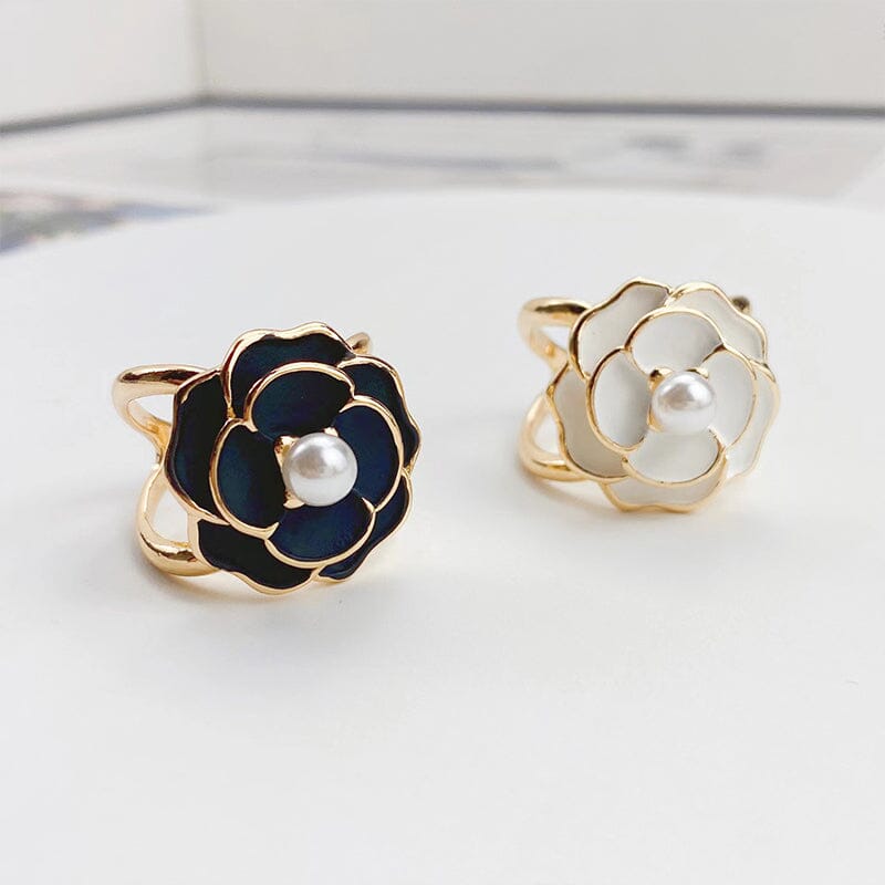 FlowerStrong - Kamelien-Schal-Schnalle