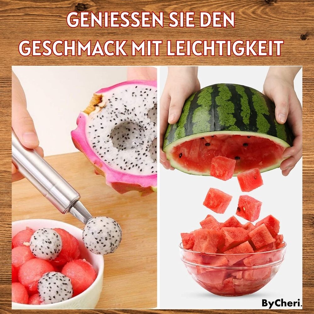 Slice n' Dice - 3-in-1 Lebensmittelschneider und Baller-Set | 50% RABATT NUR TEMPORÄR