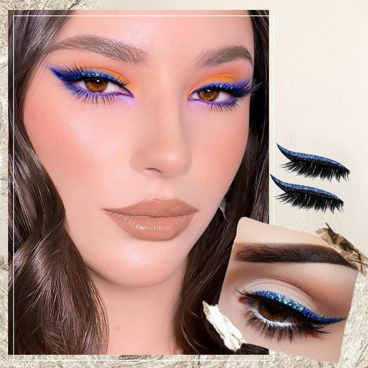 Wiederverwendbare Sticker für Wimpern und Eyeliner | 50% RABATT