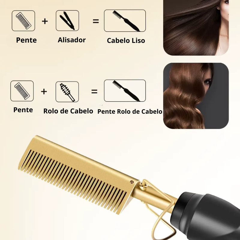 QuickHeat™ - Elektrischer Titan-Haarglätter